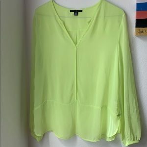 Lime Green Top by COMO BLACK